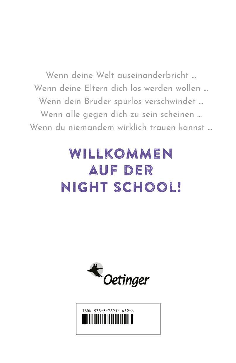 Rückseite: 9783789114526 | Night School 1. Du sollst keinem trauen | C.J. Daugherty | Taschenbuch