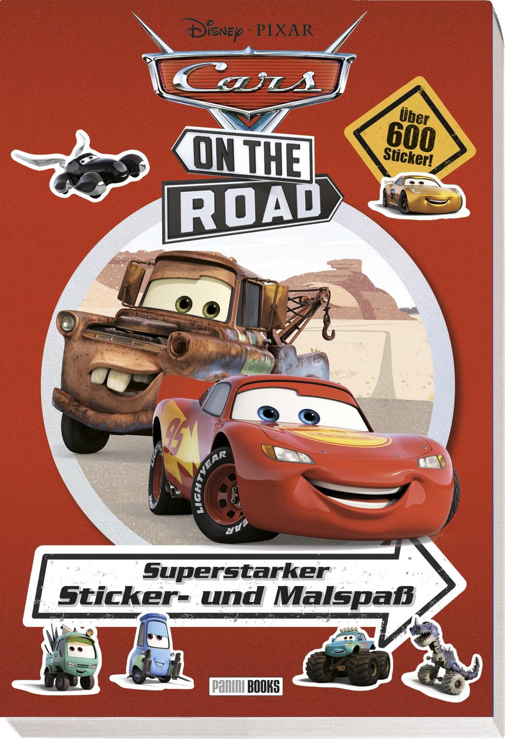 Cover: 9783833243134 | Disney PIXAR Cars On The Road: Superstarker Sticker- und Malspaß