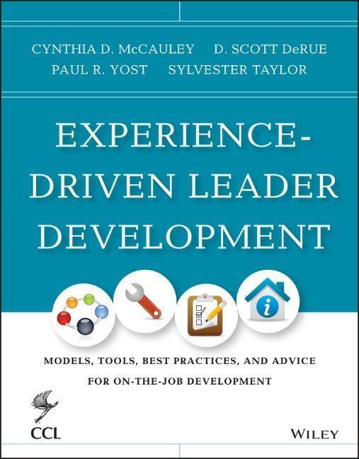 Cover: 9781118458075 | Experience-Driven Leader Development | Cynthia D McCauley (u. a.)