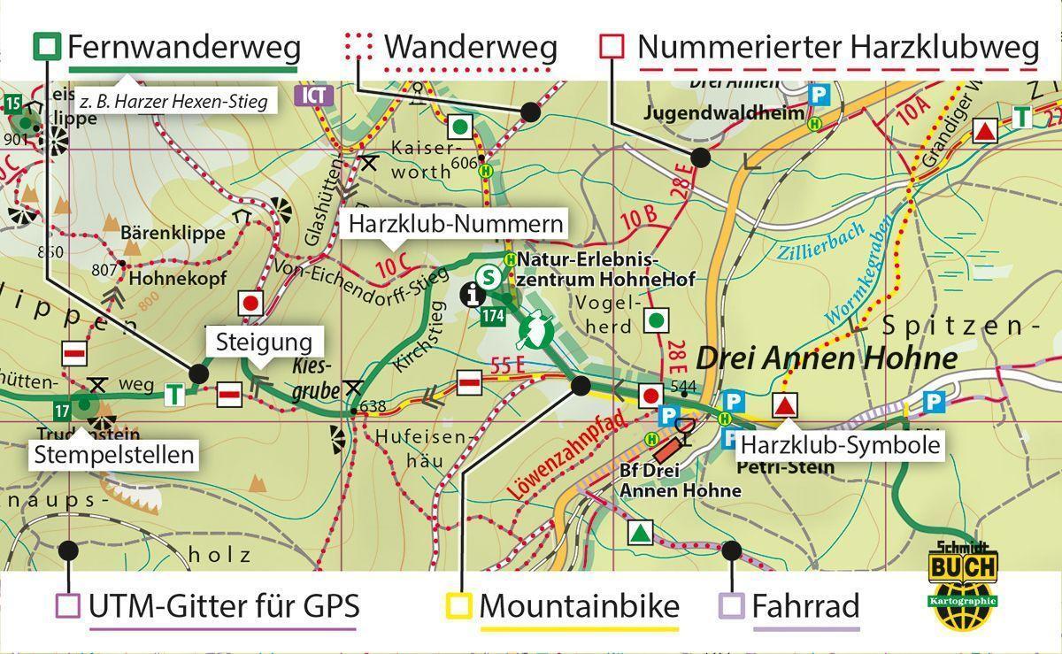 Bild: 9783936185768 | Der Harz in 4 Teilen | Harzklub e. V. | Taschenbuch | SET | Deutsch