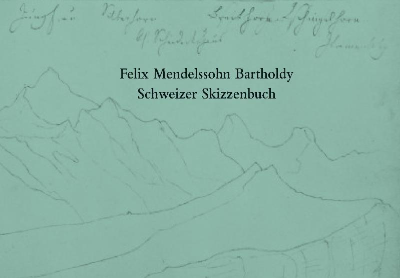 Cover: 9783895004834 | Schweizer Skizzenbuch 1842. Swiss Sketchbook 1842 | Dtsch.-Engl.