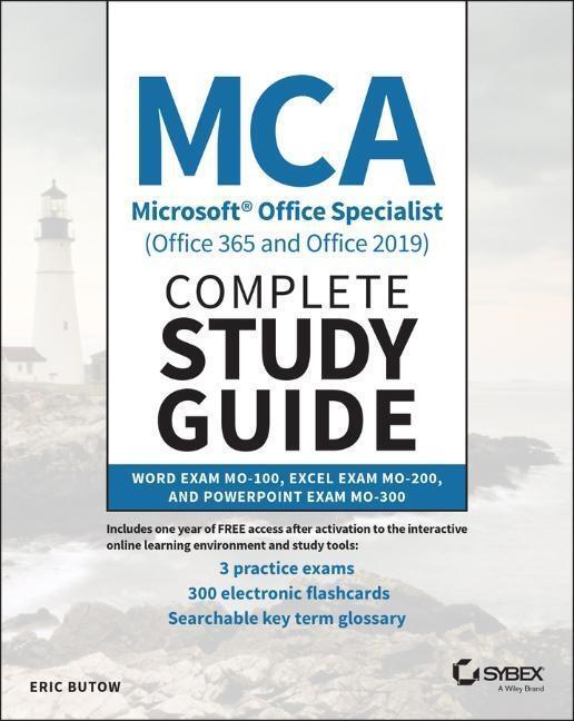 Cover: 9781119718499 | MCA Microsoft Office Specialist (Office 365 and Office 2019)...