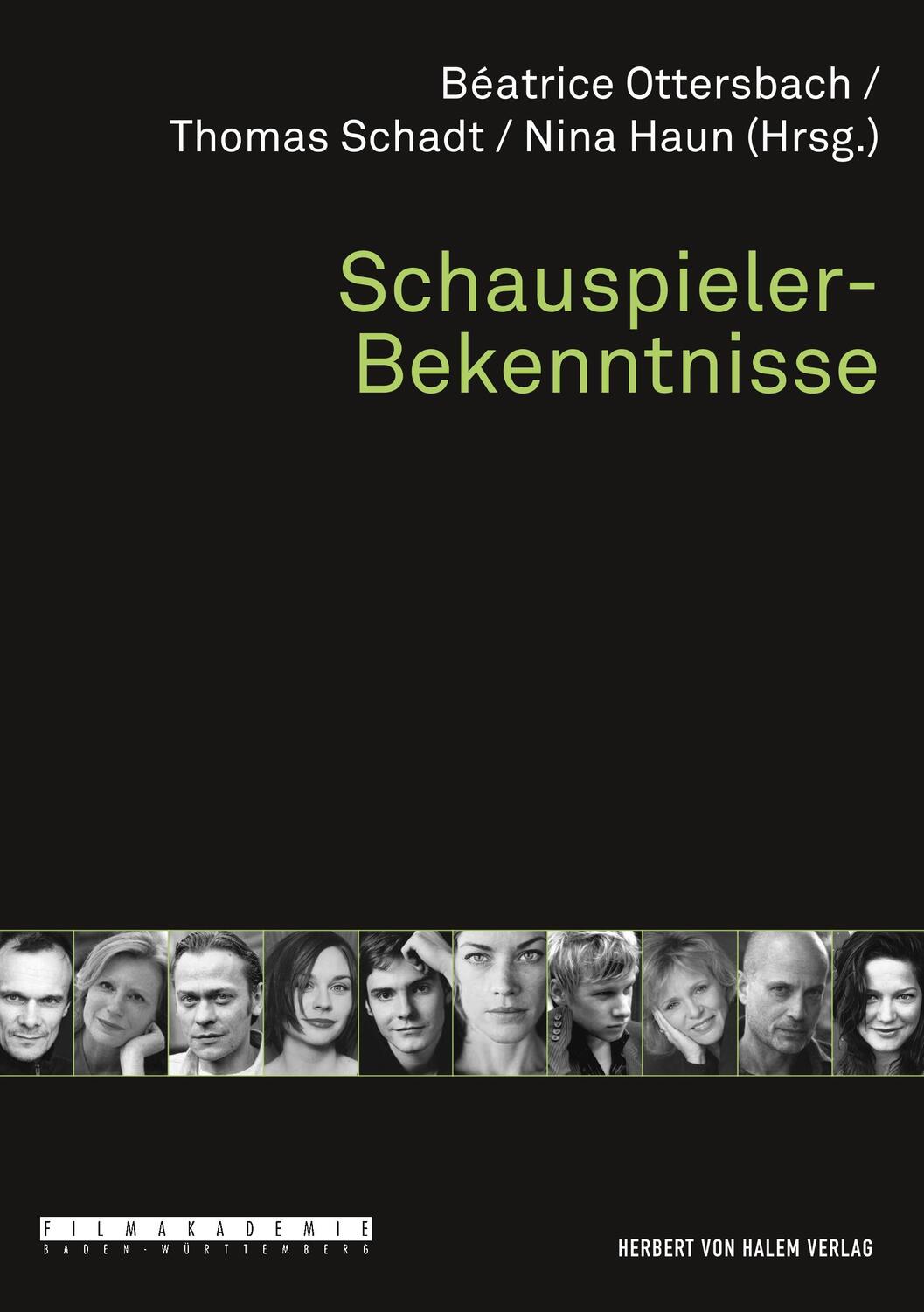Cover: 9783744517171 | Schauspieler-Bekenntnisse | Béatrice Ottersbach (u. a.) | Taschenbuch