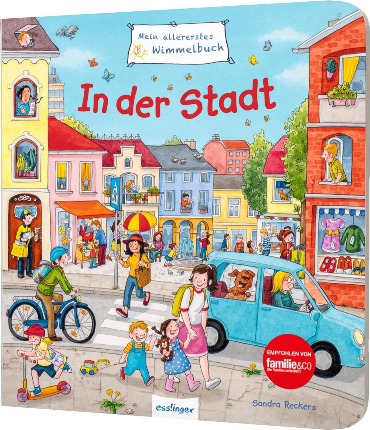 Cover: 9783480234929 | Mein allererstes Wimmelbuch: In der Stadt | Sibylle Schumann | Buch