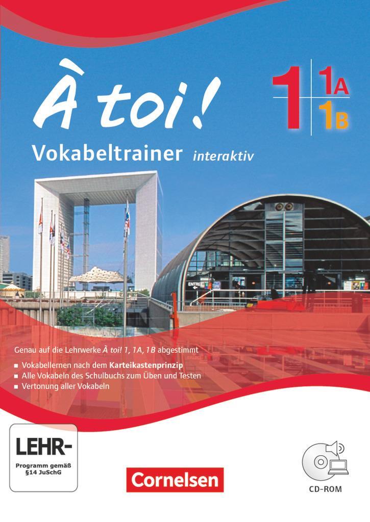 Cover: 9783060243815 | À toi! 01. Vokabeltrainer auf CD-ROM | CD-ROM | À toi ! | Deutsch