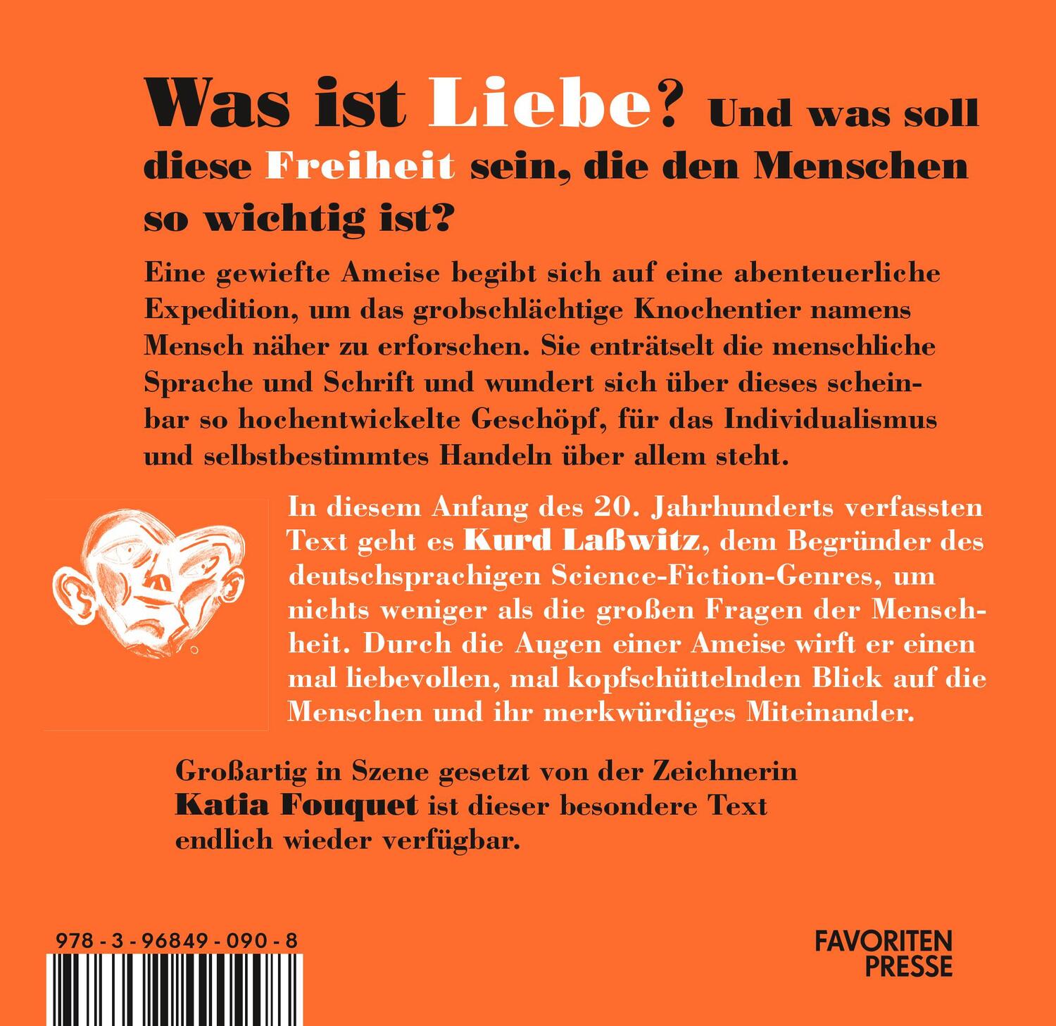 Rückseite: 9783968490908 | Aus dem Tagebuch einer Ameise | Von Kurd Laßwitz (1908) | Kurd Laßwitz