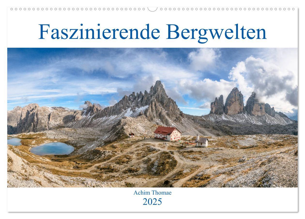 Cover: 9783435309238 | Faszinierende Bergwelten (Wandkalender 2025 DIN A2 quer), CALVENDO...