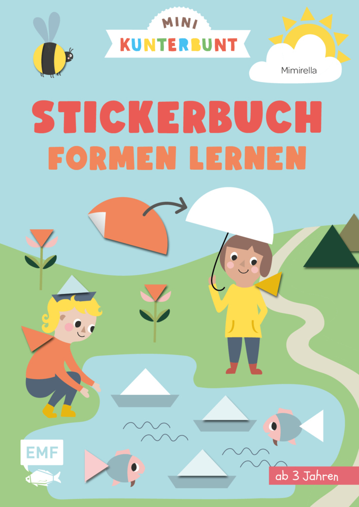 Cover: 9783745907179 | Mini Kunterbunt - Mein erstes Formen-Stickerbuch für Kinder ab 3...