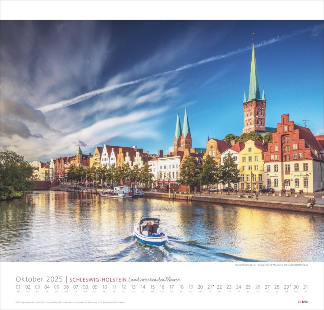 Bild: 9783964023117 | Schleswig-Holstein Edition Kalender 2025 - Land zwischen den Meeren