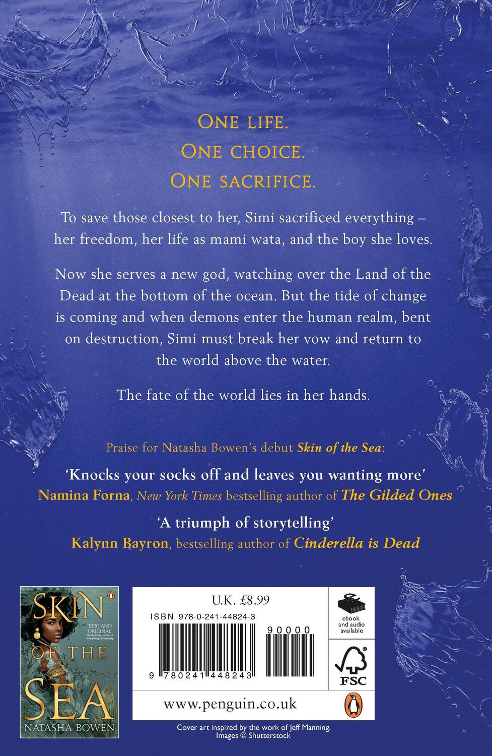Rückseite: 9780241448243 | Soul of the Deep | Natasha Bowen | Taschenbuch | B-format paperback
