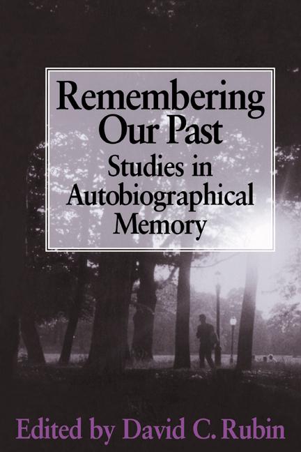 Cover: 9780521657235 | Remembering Our Past | Studies in Autobiographical Memory | Buch