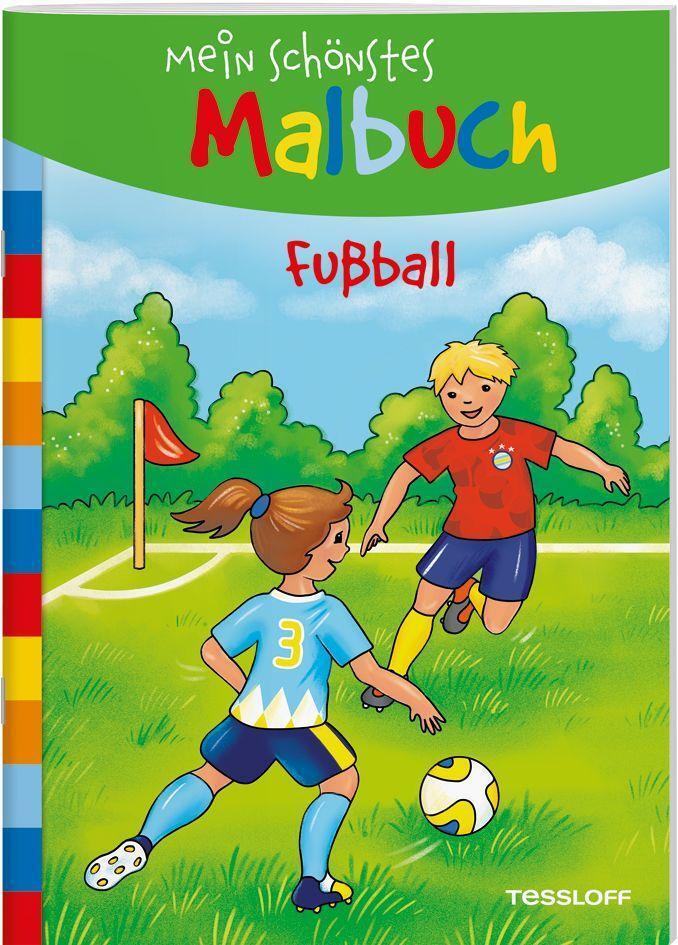 Cover: 9783788642105 | Mein schönstes Malbuch. Fußball | Malen für Kinder ab 5 Jahren | Buch