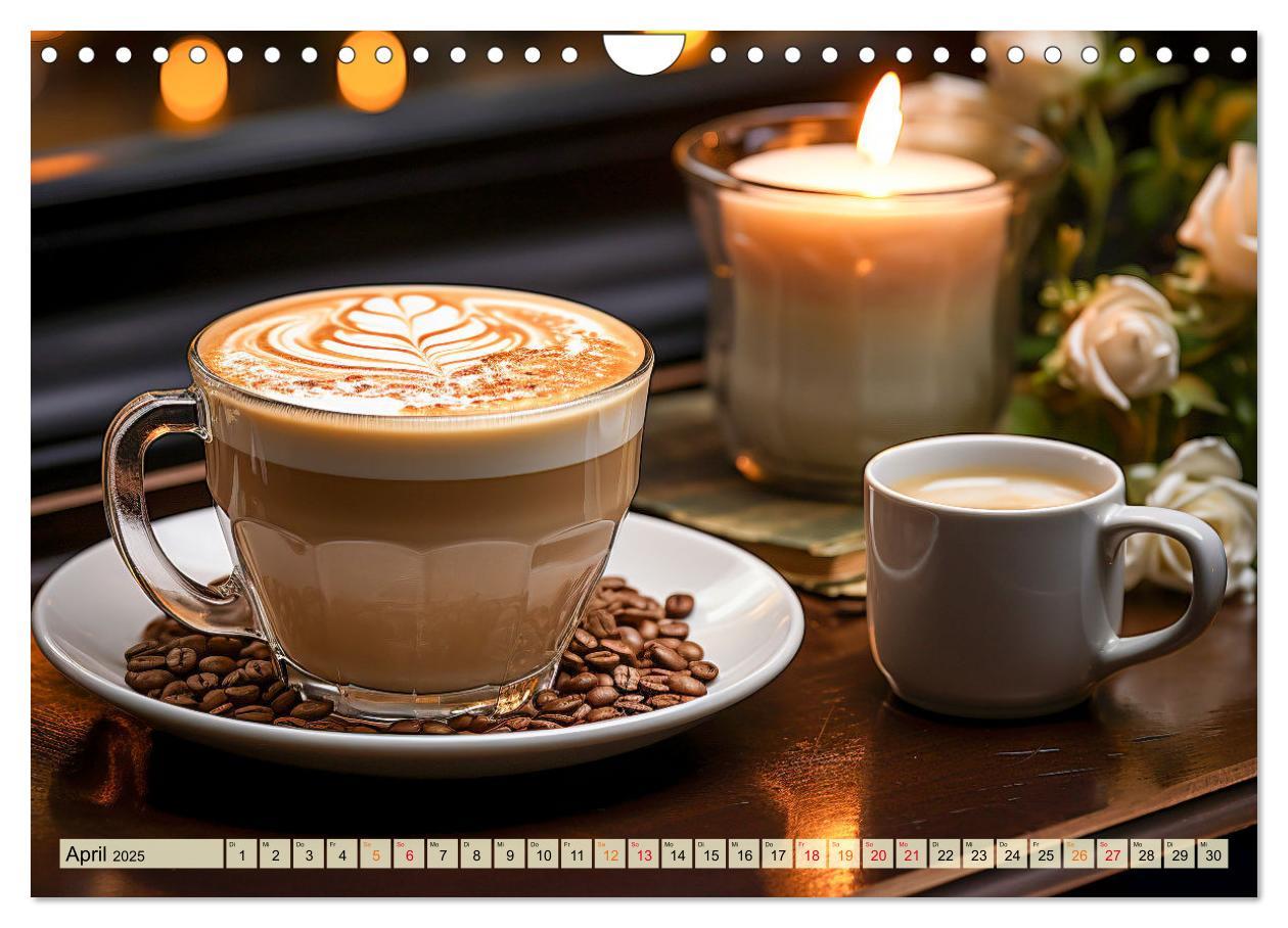 Bild: 9783383840166 | Mein Kaffee meine Bar (Wandkalender 2025 DIN A4 quer), CALVENDO...