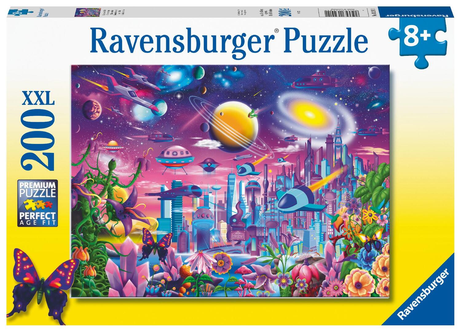 Cover: 4005556132911 | Ravensburger Kinderpuzzle - 13291 Kosmische Stadt - 200 Teile...