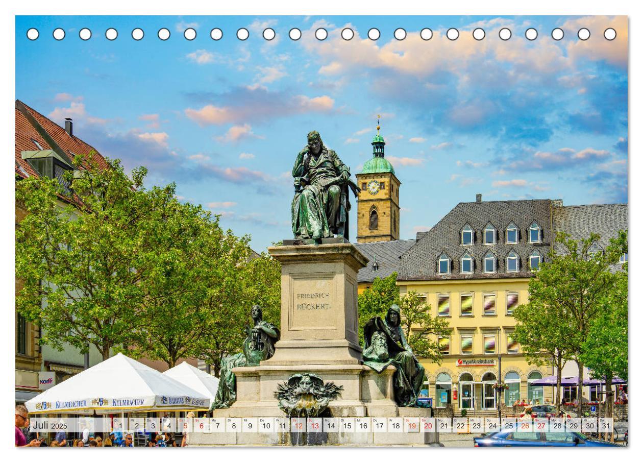 Bild: 9783435228539 | Schweinfurt Impressionen (Tischkalender 2025 DIN A5 quer), CALVENDO...