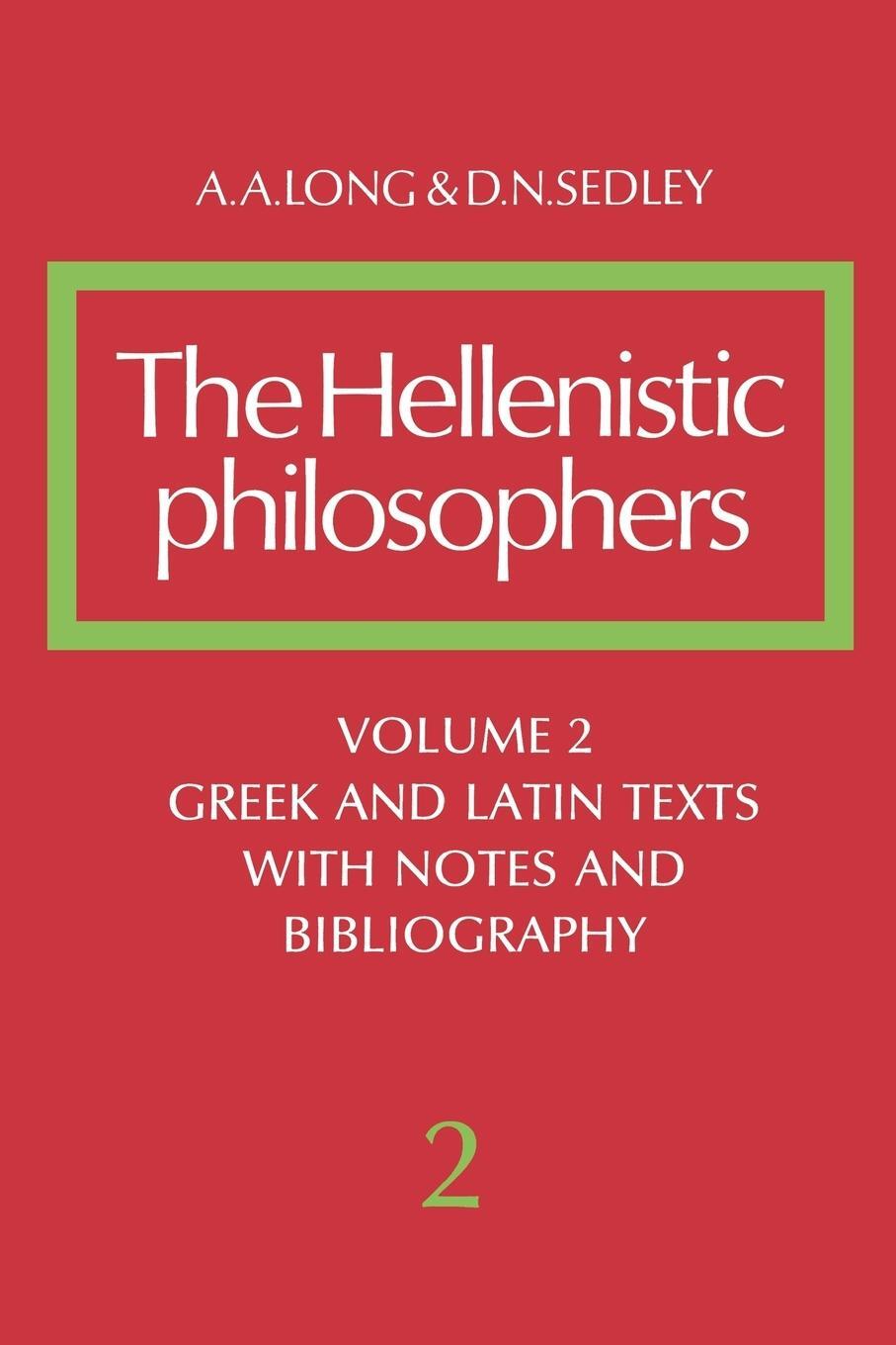 Cover: 9780521275576 | The Hellenistic Philosophers | David N. Sedley | Taschenbuch | 2003