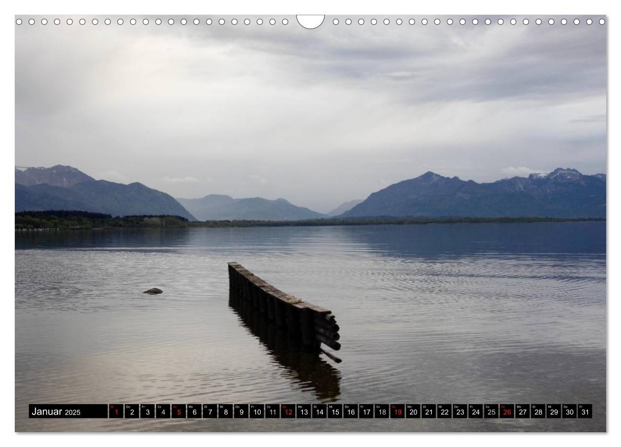 Bild: 9783435460144 | Am schönen Chiemsee (Wandkalender 2025 DIN A3 quer), CALVENDO...