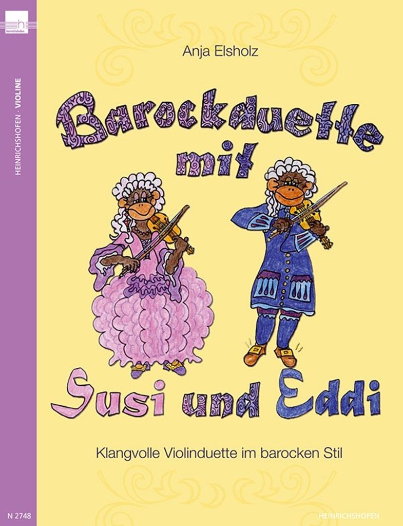 Cover: 9790204427482 | Barockduette Mit Susi und Eddi | Band 1 | Anja Elsholz | Buch | 2011
