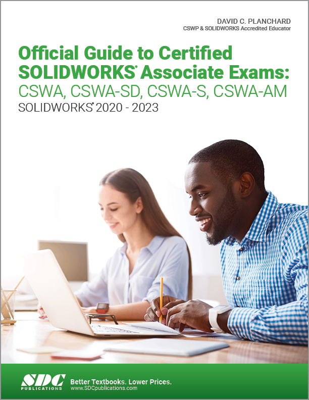 Cover: 9781630575670 | Official Guide to Certified SOLIDWORKS Associate Exams: CSWA,...