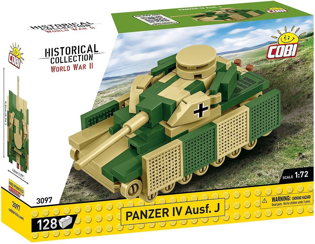 Cover: 5902251030971 | COBI Historical Collection 3097 - Panzer IV Ausf. J, WWII, Maßstab...