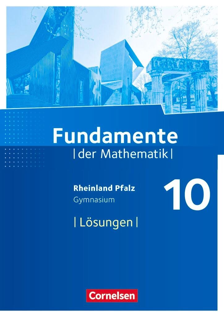 Cover: 9783060095766 | Fundamente der Mathematik 10. Schuljahr - Rheinland-Pfalz -...