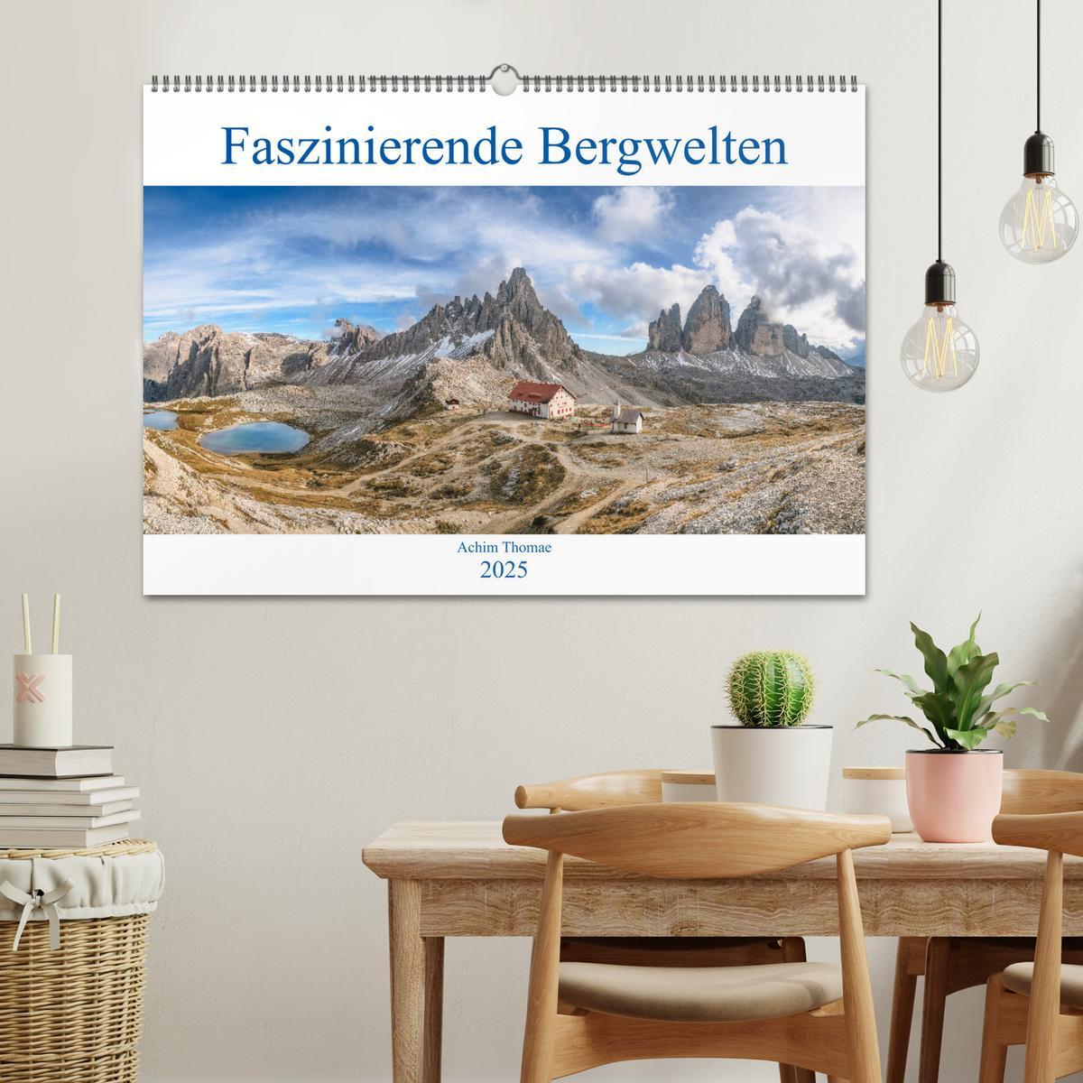 Bild: 9783435309238 | Faszinierende Bergwelten (Wandkalender 2025 DIN A2 quer), CALVENDO...