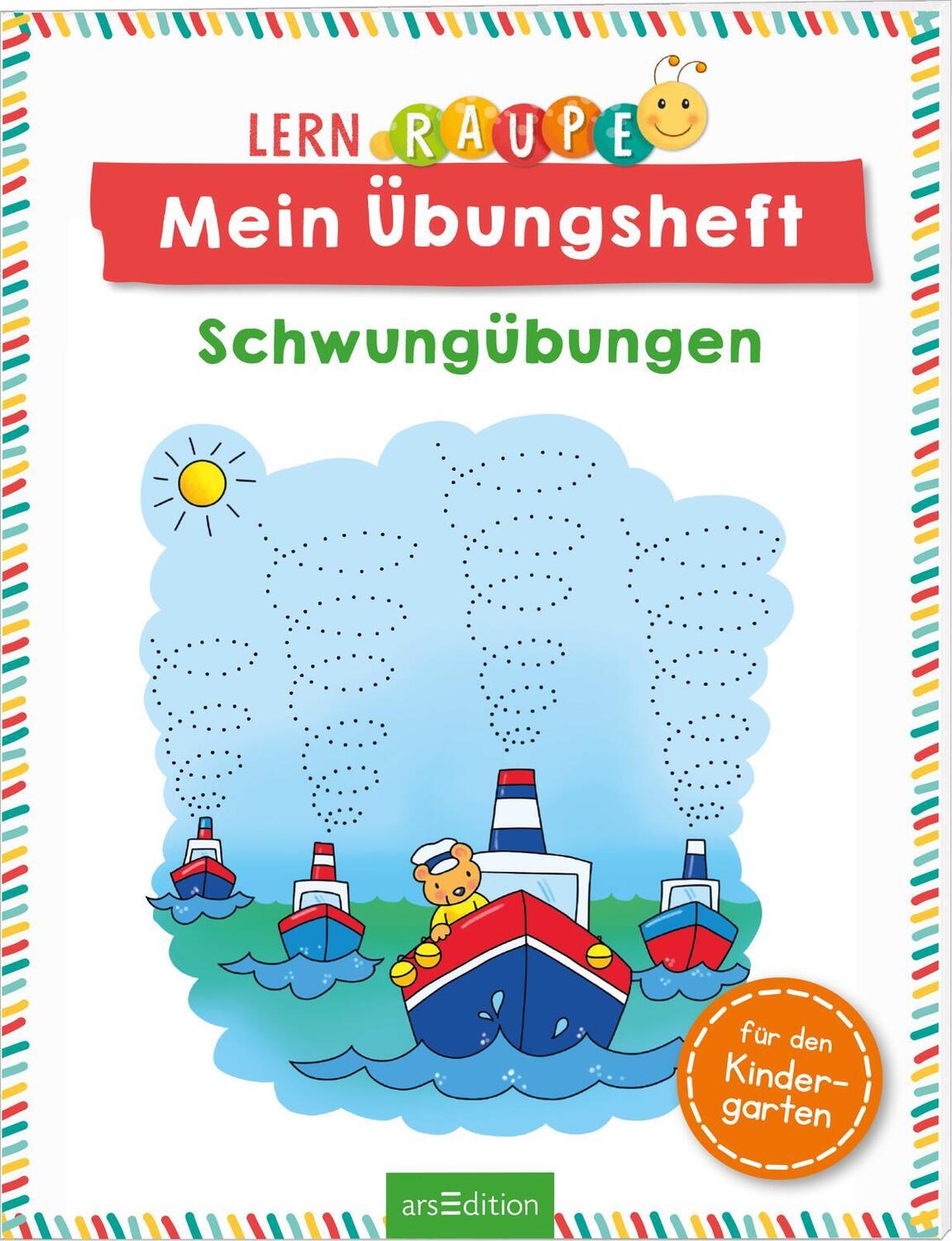 Cover: 9783845856018 | Lernraupe - Mein Übungsheft - Schwungübungen | Für den Kindergarten