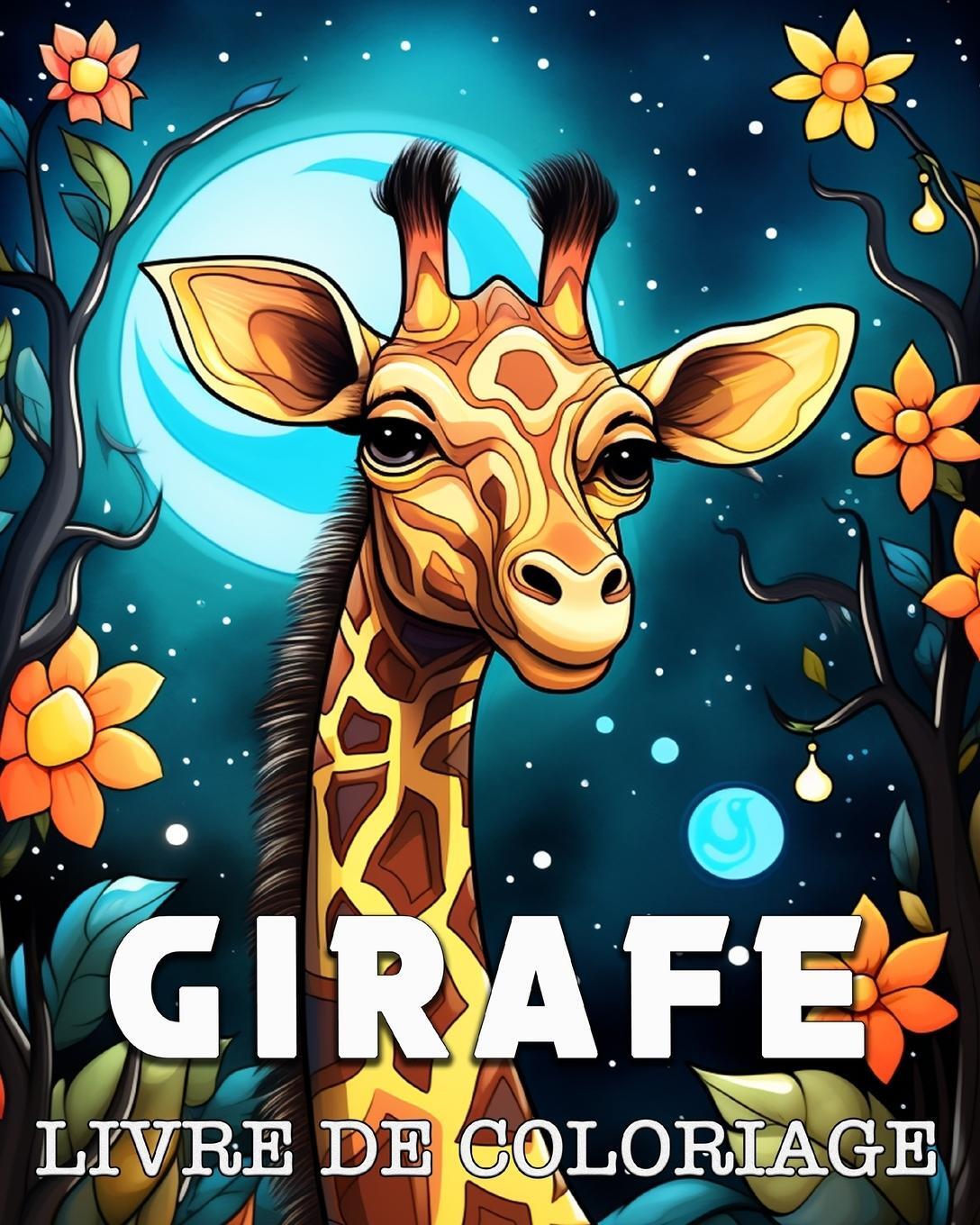 Cover: 9798210839992 | Girafe Livre de coloriage | Belles Images à Colorier pour se Détendre
