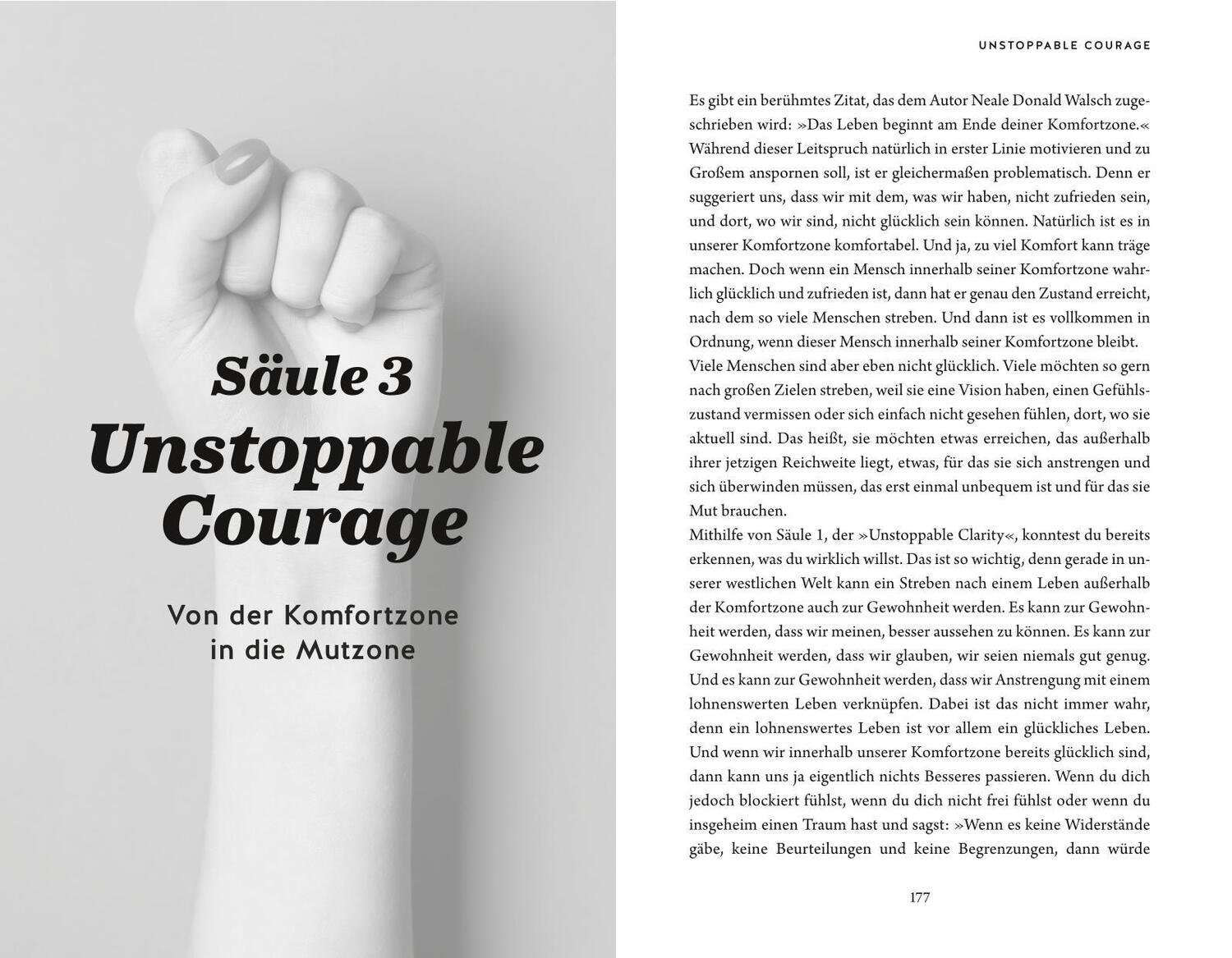 Bild: 9783833890680 | UNSTOPPABLE | Verwandle Angst und Zweifel in Mut und Selbstvertrauen