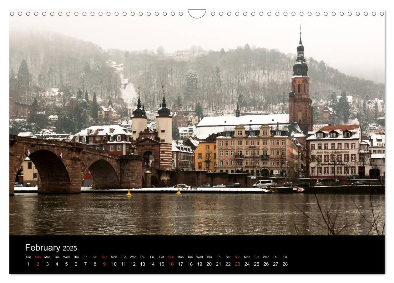 Bild: 9781325958238 | Heidelberg - Views of a City (Wall Calendar 2025 DIN A3 landscape),...