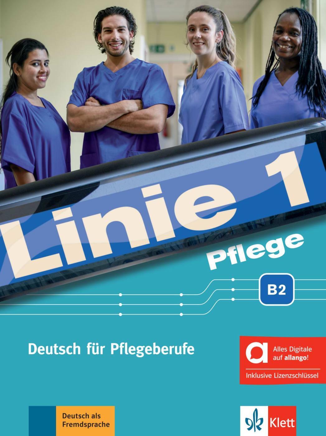 Cover: 9783126073837 | Linie 1 Pflege B2 - Hybride Ausgabe allango | Bundle | 1 Taschenbuch