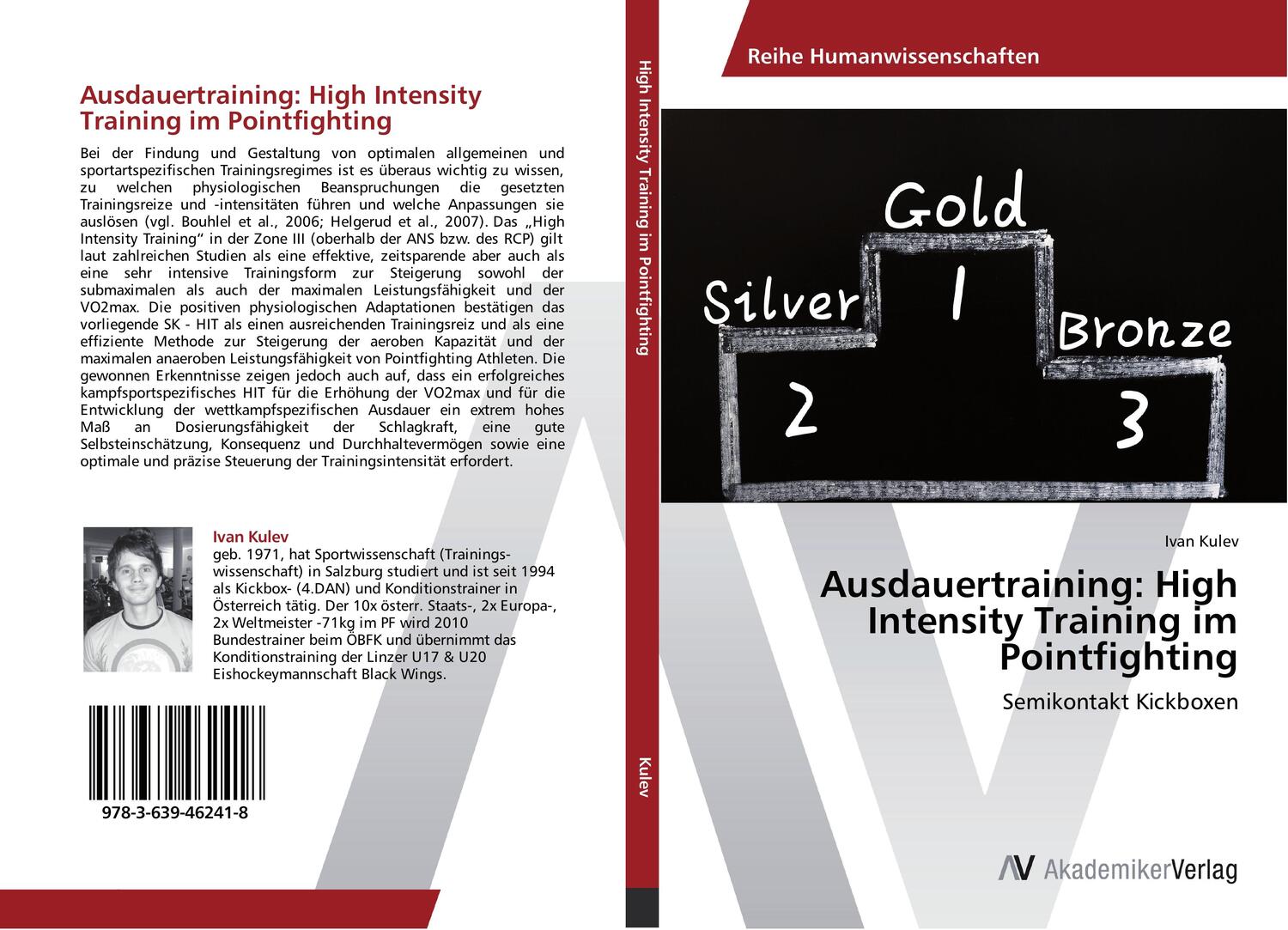 Cover: 9783639462418 | Ausdauertraining: High Intensity Training im Pointfighting | Kulev