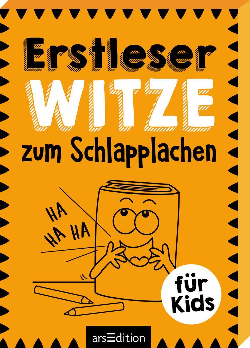 Cover: 9783845838366 | Erstleser-Witze zum Schlapplachen | Ute Löwenberg | Box | 51 S. | 2020