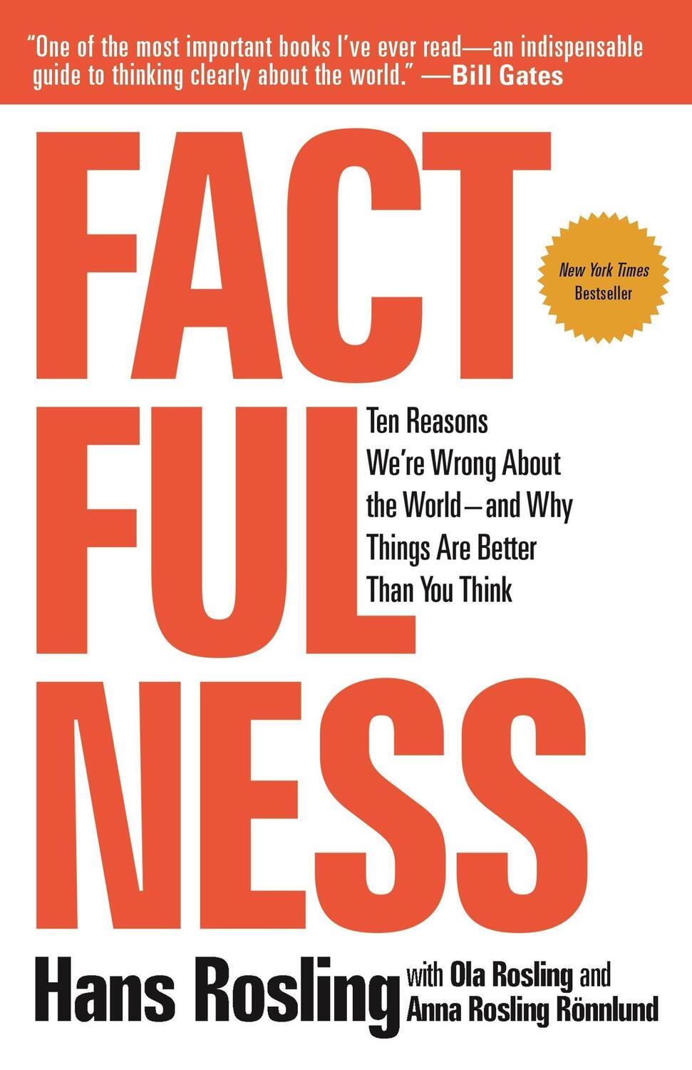 Cover: 9781250107817 | Factfulness | Hans Rosling (u. a.) | Buch | With dust jacket | 2018