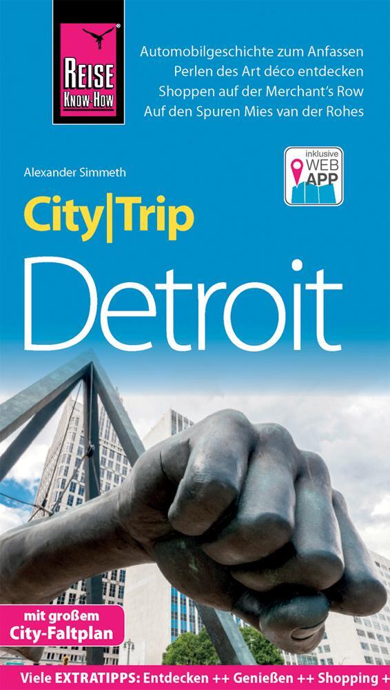 Cover: 9783831732289 | Reise Know-How CityTrip Detroit | Alexander Simmeth | Taschenbuch
