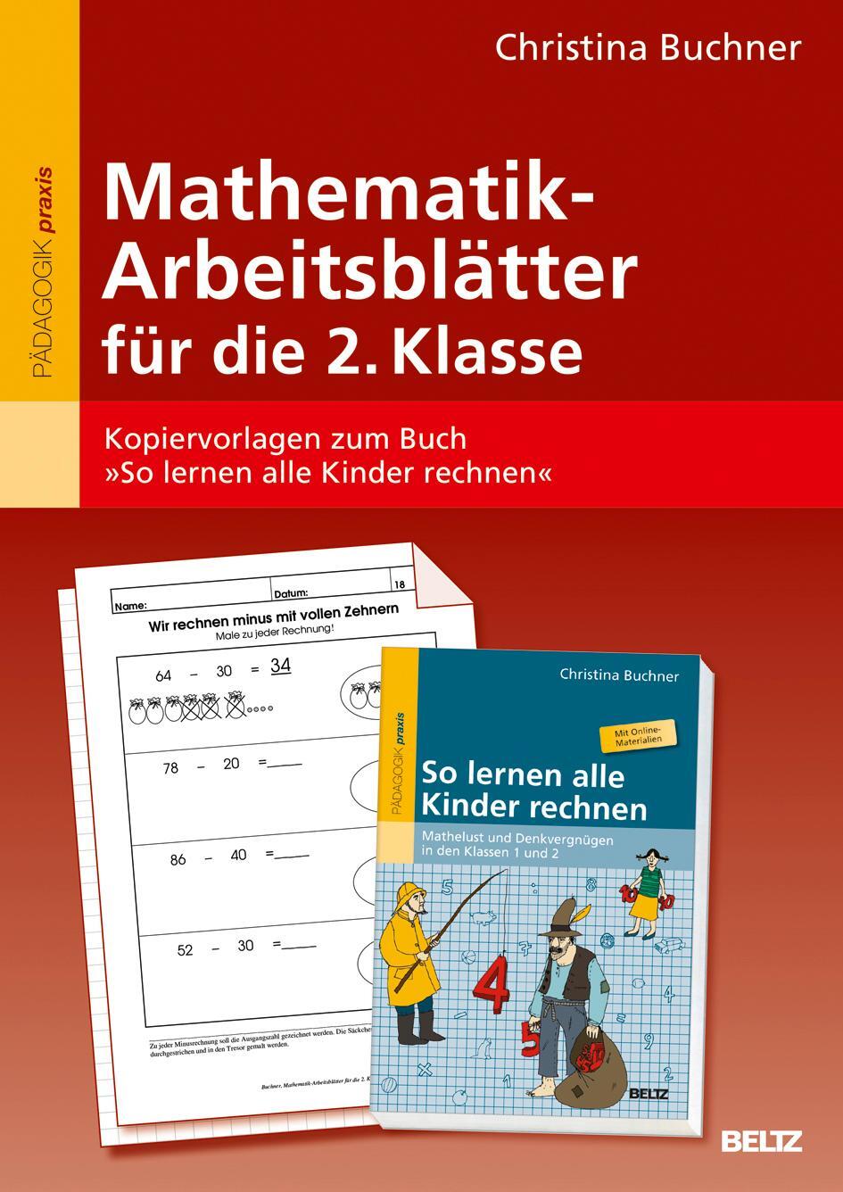 Cover: 9783407628756 | Mathematik-Arbeitsblätter für die 2. Klasse | Christina Buchner | Buch