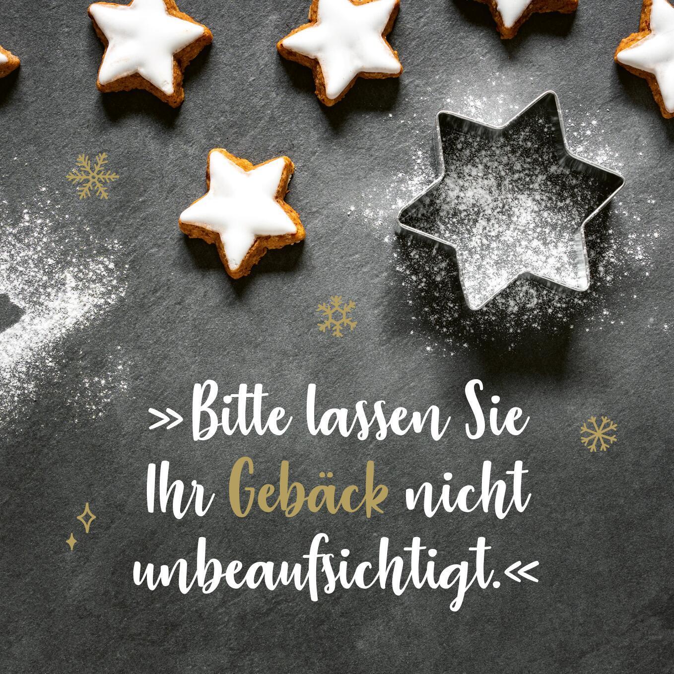 Bild: 9783845854175 | Plätzchen erweitern dein Speckdrum | 24 freche Sprüche für den Advent