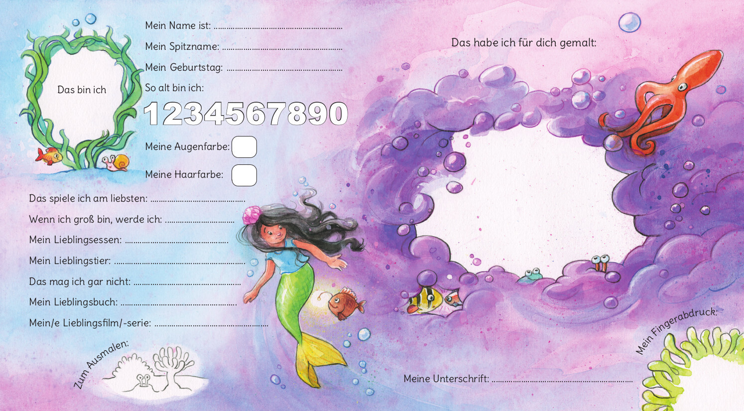Bild: 9783780664181 | Meine Kindergarten-Freunde | Meerjungfrau | Tina Nagel | Buch | 64 S.