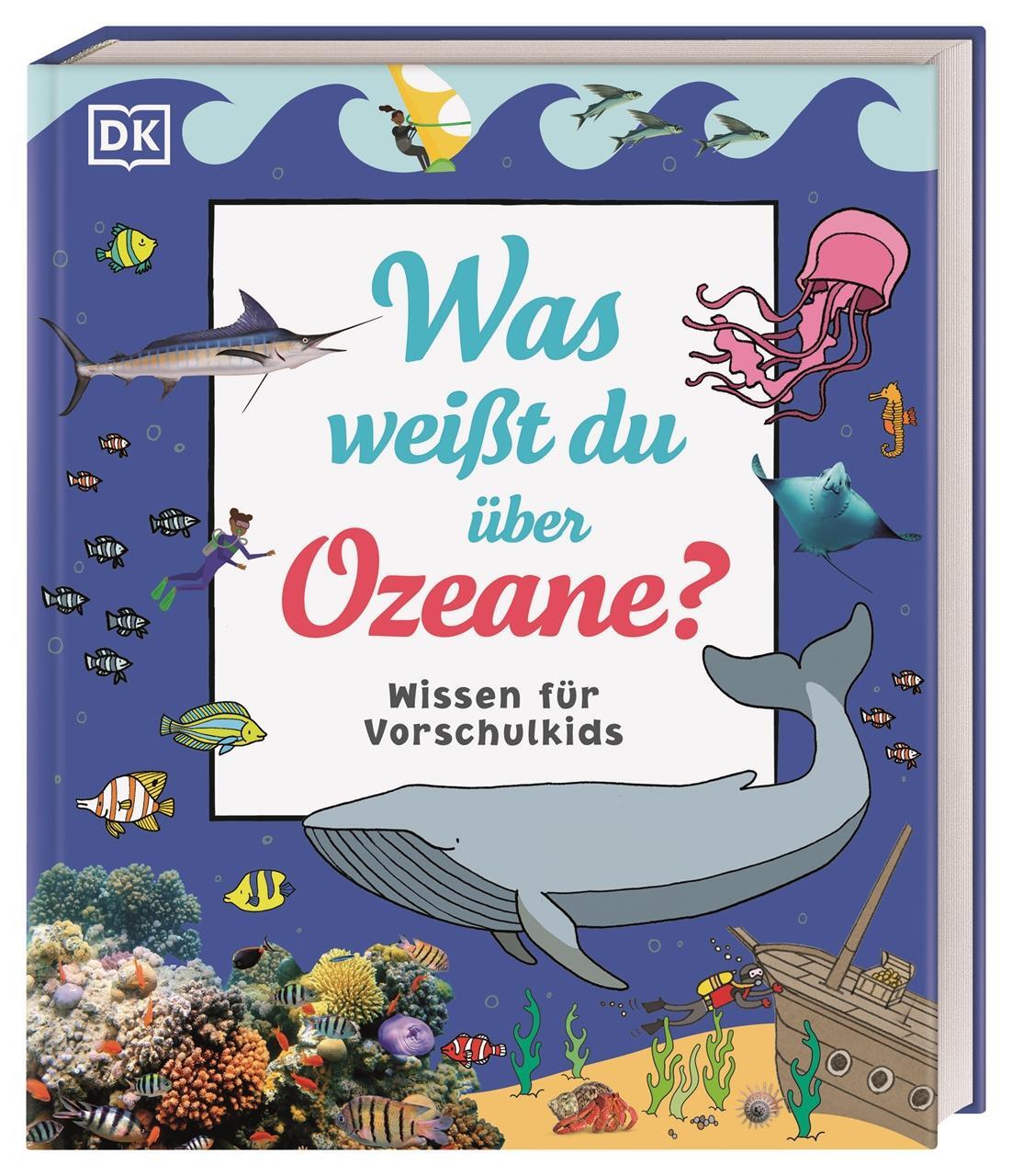 Cover: 9783831043736 | Wissen für Vorschulkids. Was weißt du über Ozeane? | Hubbard (u. a.)