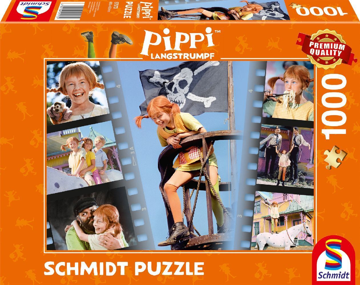 Cover: 4001504575731 | Sei frech und wild und wunderbar | Puzzle Pipi Langstrumpf 1.000 Teile
