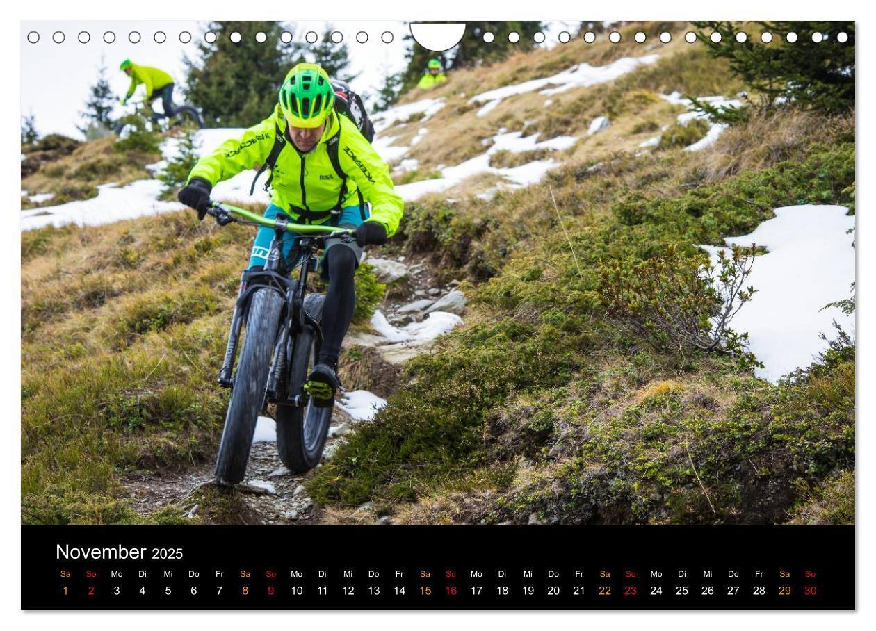 Bild: 9783435635184 | Mountainbike Freeride Momente (Wandkalender 2025 DIN A4 quer),...