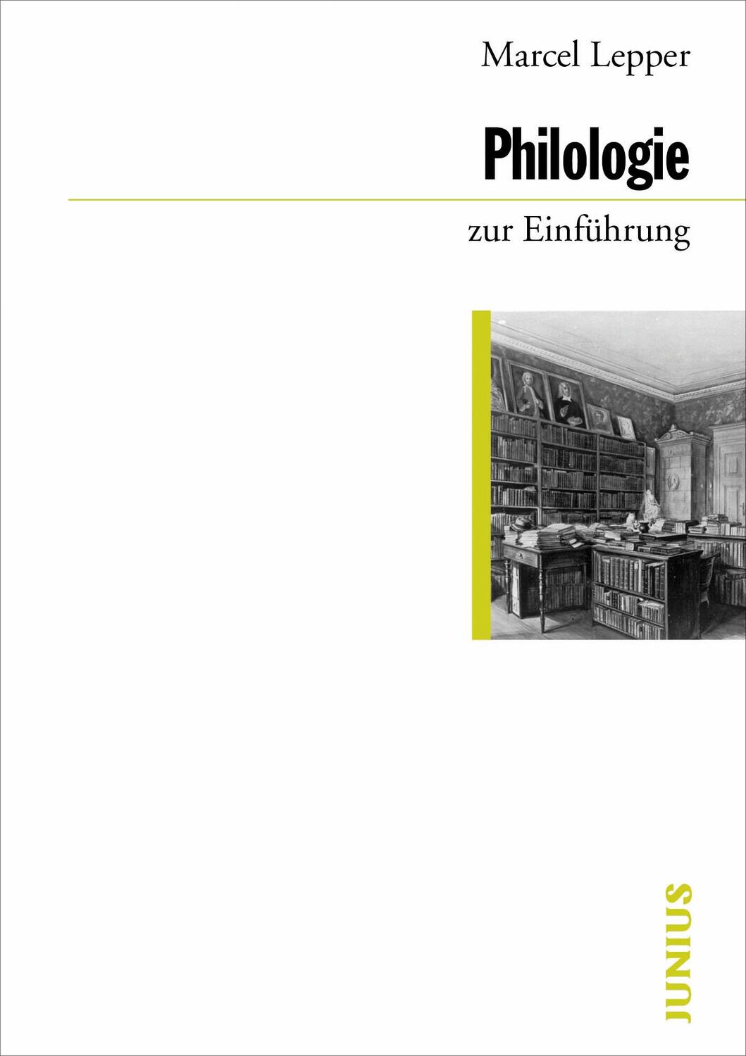Cover: 9783885060635 | Philologie zur Einführung | Marcel Lepper | Taschenbuch | Deutsch