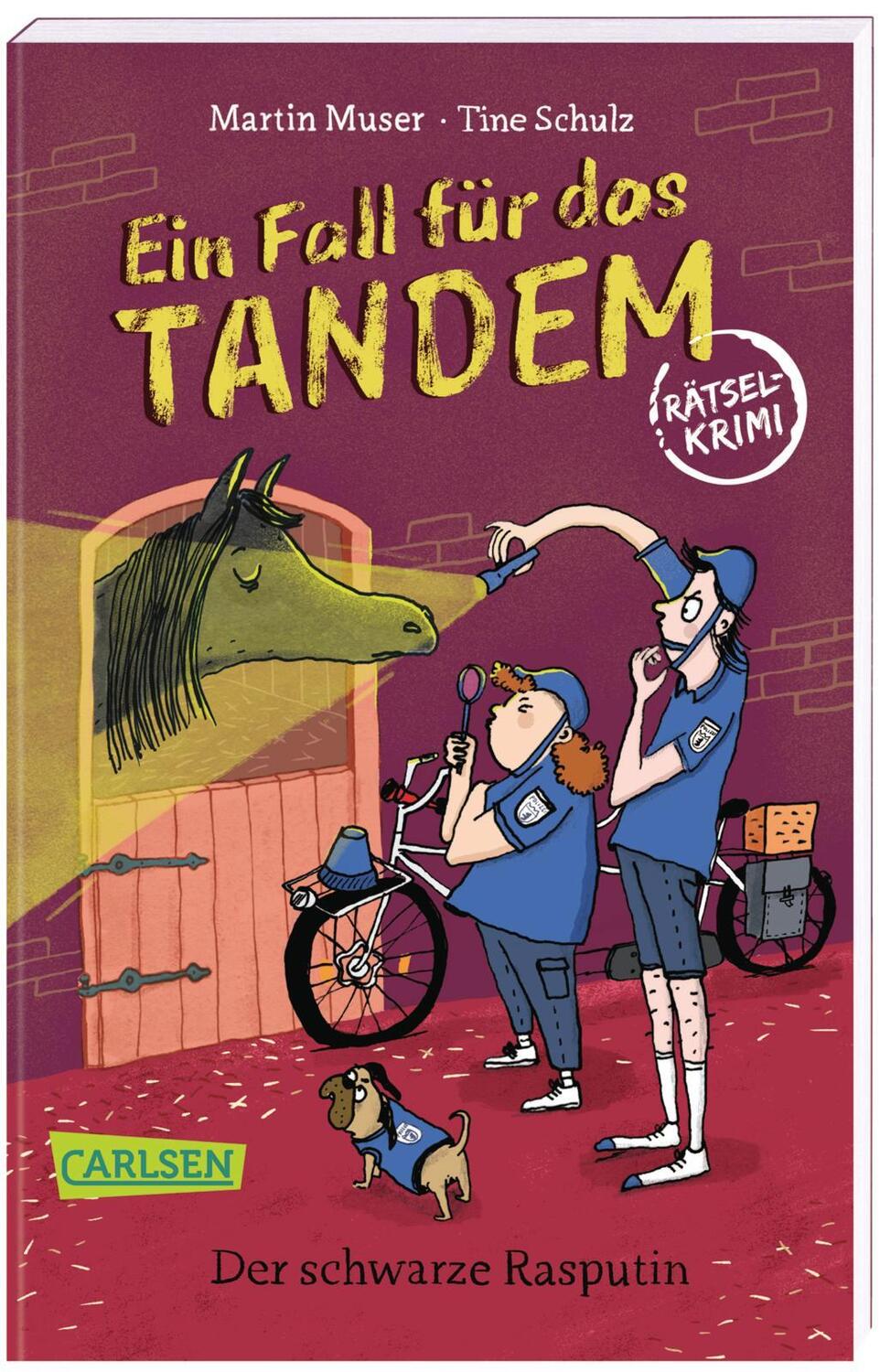 Cover: 9783551319548 | Ein Fall für das Tandem: Der schwarze Rasputin, Rätselkrimi ab 9...