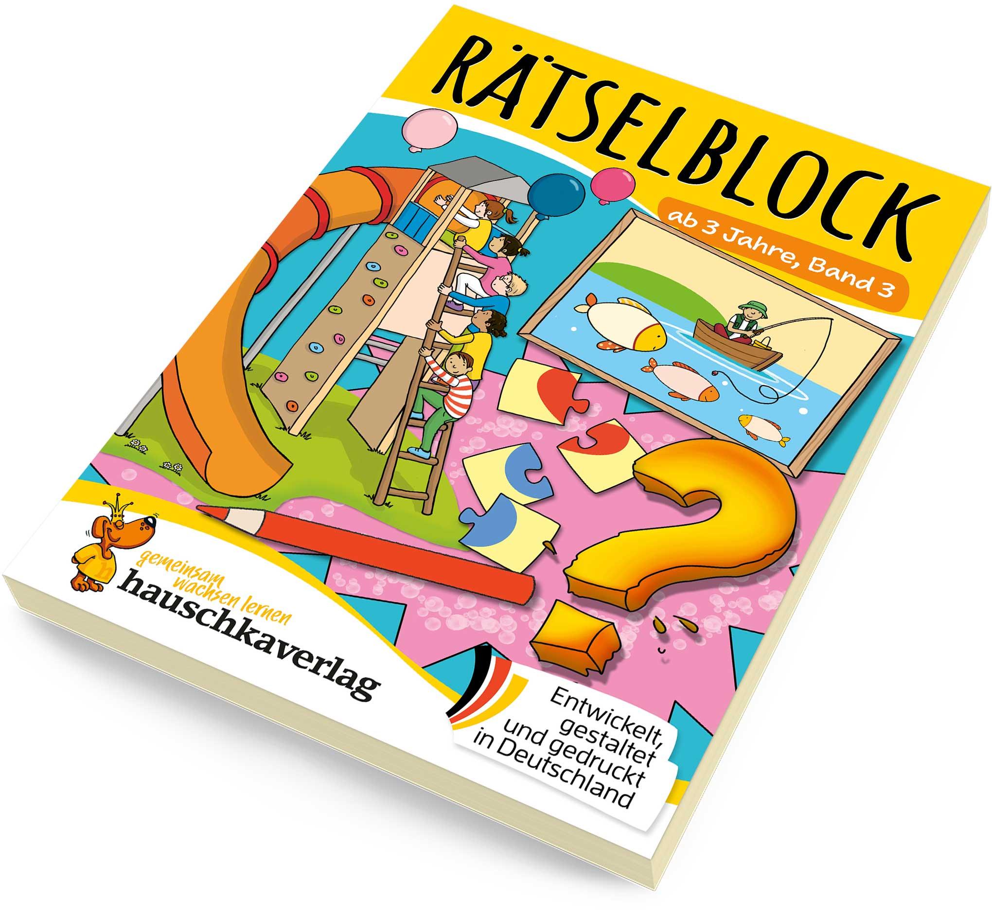 Bild: 9783881006545 | Rätselblock ab 3 Jahre, Band 3 | Agnes Spiecker | Taschenbuch | 64 S.