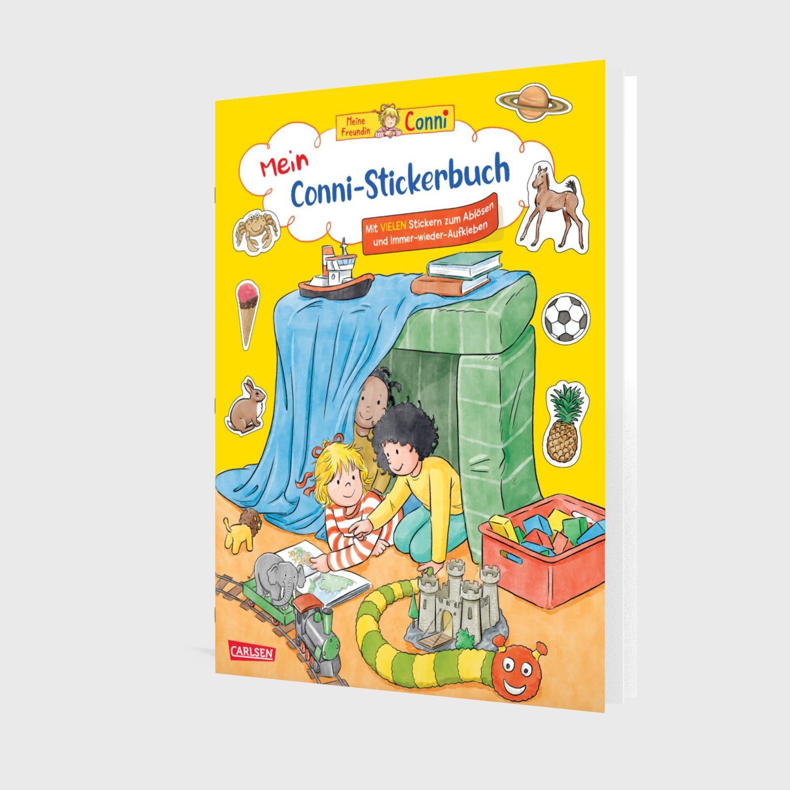 Bild: 9783551191793 | Conni Gelbe Reihe (Beschäftigungsbuch): Mein Conni-Stickerbuch | Buch