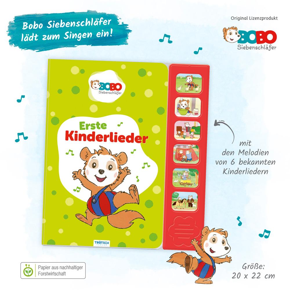 Bild: 9783965528291 | Trötsch Bobo Siebenschläfer Soundbuch Erste Kinderlieder | Verlag