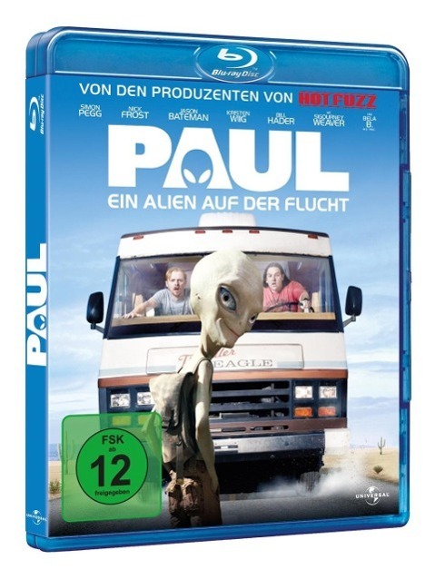 Cover: 5050582844900 | Paul - Ein Alien auf der Flucht | Nick Frost (u. a.) | Blu-ray Disc