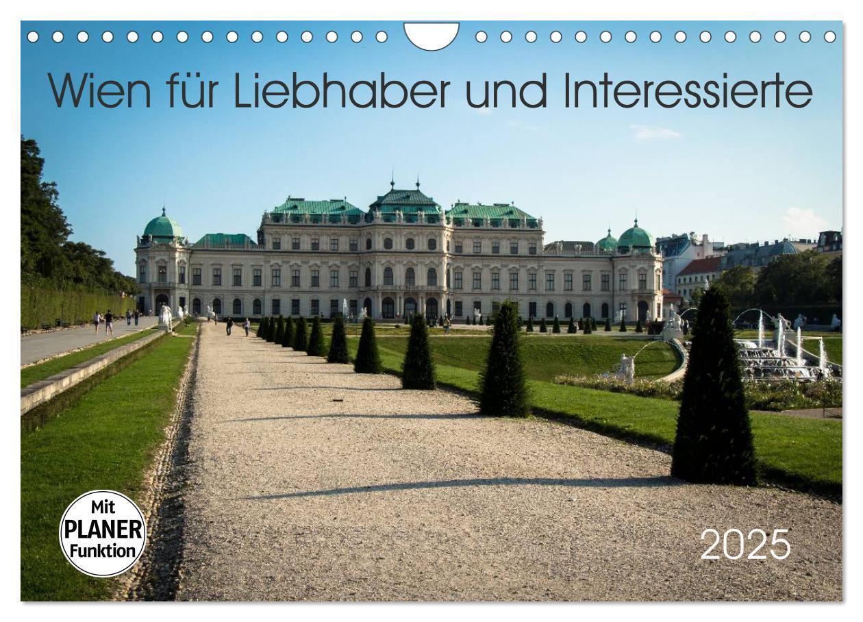 Cover: 9783435554027 | Wien für Liebhaber und Interessierte (Wandkalender 2025 DIN A4...