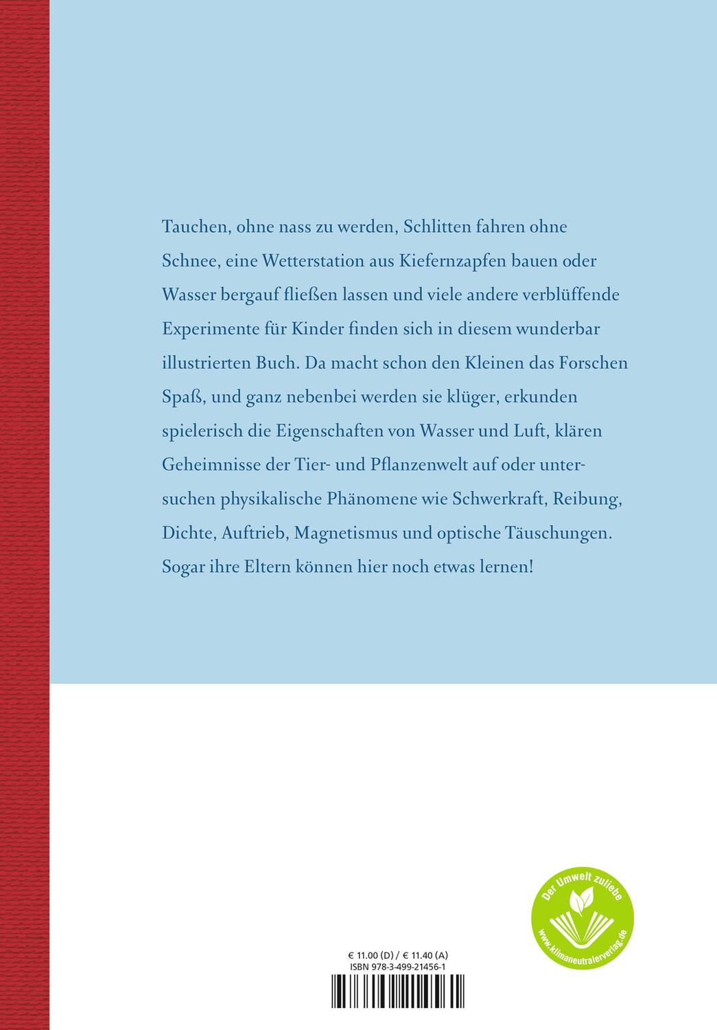 Rückseite: 9783499214561 | Das Haus der kleinen Forscher | Joachim Hecker | Taschenbuch | Deutsch