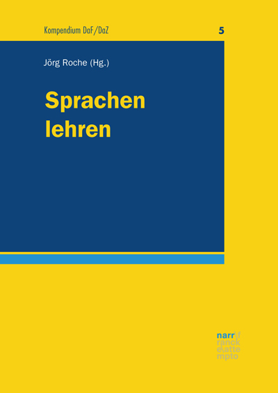 Cover: 9783823382126 | Sprachen lehren | Jörg Roche | Taschenbuch | Deutsch | 2019 | Narr